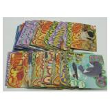 (46) 1990's Beanie Babies Trading Cards