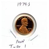 1979-S Proof Lincoln Cent - Type I