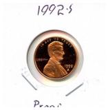 1992-S Proof Lincoln Cent