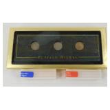 3 Buffalo Nickels in Holder plus (2) 2009 Rolls