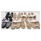 8 Pairs of NWT Women's Slides/Sandals - Size 7