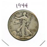 1944 Walking Liberty Silver Half Dollar