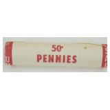 Roll of Uncirculated 1974 Lincoln Memorial Cents
