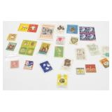 Big Lot of Vintage Stamps including a Red 2-cent