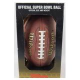Wilson Official Super Bowl Ball with Autograph