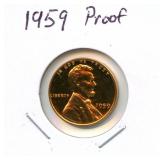 1959 Proof Lincoln Cent
