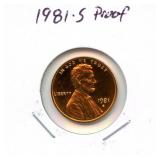 1981-S Proof Lincoln Cent