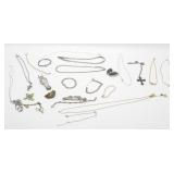 Costume Jewelry - Pins, Bracelets, Necklaces