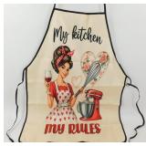 Apron with Picture on It - New
