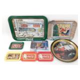* Coca-Cola Metal Advertising Trays