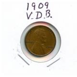 1909-V.D.B. Lincoln Cent