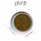1911-D Lincoln Cent