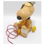 Vintage Pull Behind Snoopy Toy