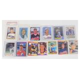 13 Vintage Hall-of-Fame Baseball Rookie Cards - 1