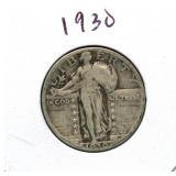 1930 Standing Liberty Silver Quarter