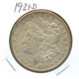 1921-D Morgan Silver Dollar