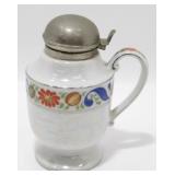 * Fraunfelter China Syrup Pitcher - Porcelain &