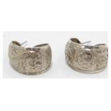 Mexico .925 Sterling Silver Earrings