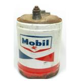 * Vintage Mobil Pegasus Gas/Oil Can - 5 Gallon.