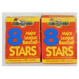 2 Boxes 1991 Baseball Collect-a-Books - Includes