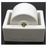 * Old Ceramic Stoneware Desk Top Stamp Moistener