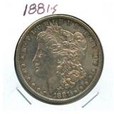 1881-S Morgan Silver Dollar