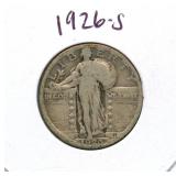 1926-S Standing Liberty Silver Quarter