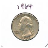 1964 Washington Silver Quarter
