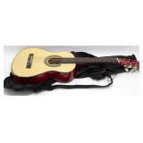 * Youth Guitar with Case - 30.5" Long