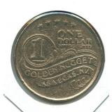 Vintage Golden Nugget Las Vegas, NV One Dollar