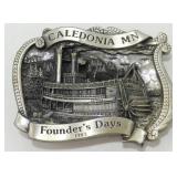 Caledonia, MN, Limited 1983 Belt Buckle