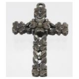 Flower Cross Pendant
