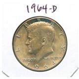 1964-D Kennedy Silver Half Dollar