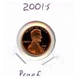 2001-S Proof Lincoln Cent