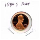 1989-S Proof Lincoln Cent