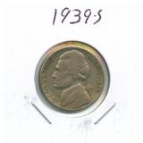1939-S Jefferson Nickel