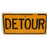 * Detour Road Sign