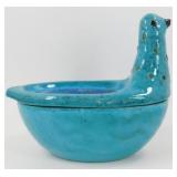 * Porcelain Chicken on Nest Dish