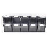 * 10 Stacking Storage Boxes