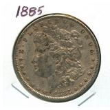 1885 Morgan Silver Dollar