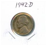 1942-D Jefferson Nickel