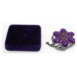 Little Nemo Flower Brooch - As Is * Needs New Pin