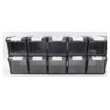 * 10 Stacking Storage Boxes