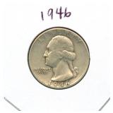 1946 Washington Silver Quarter