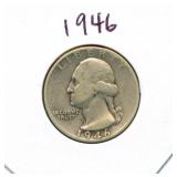 1946 Washington Silver Quarter