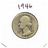 1946 Washington Silver Quarter
