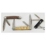 3 Pocket Knives