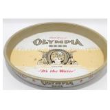 * Vintage Olympia Beer Metal Serving Tray -