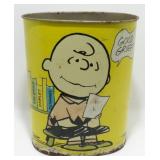 * Vintage Peanut Trash Can