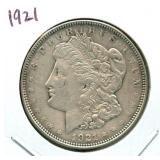 1921 Morgan Silver Dollar